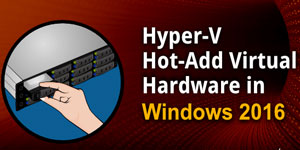 Hyper-V Hot-Add Virtual Hardware